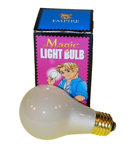 Illuminated magic light bulb